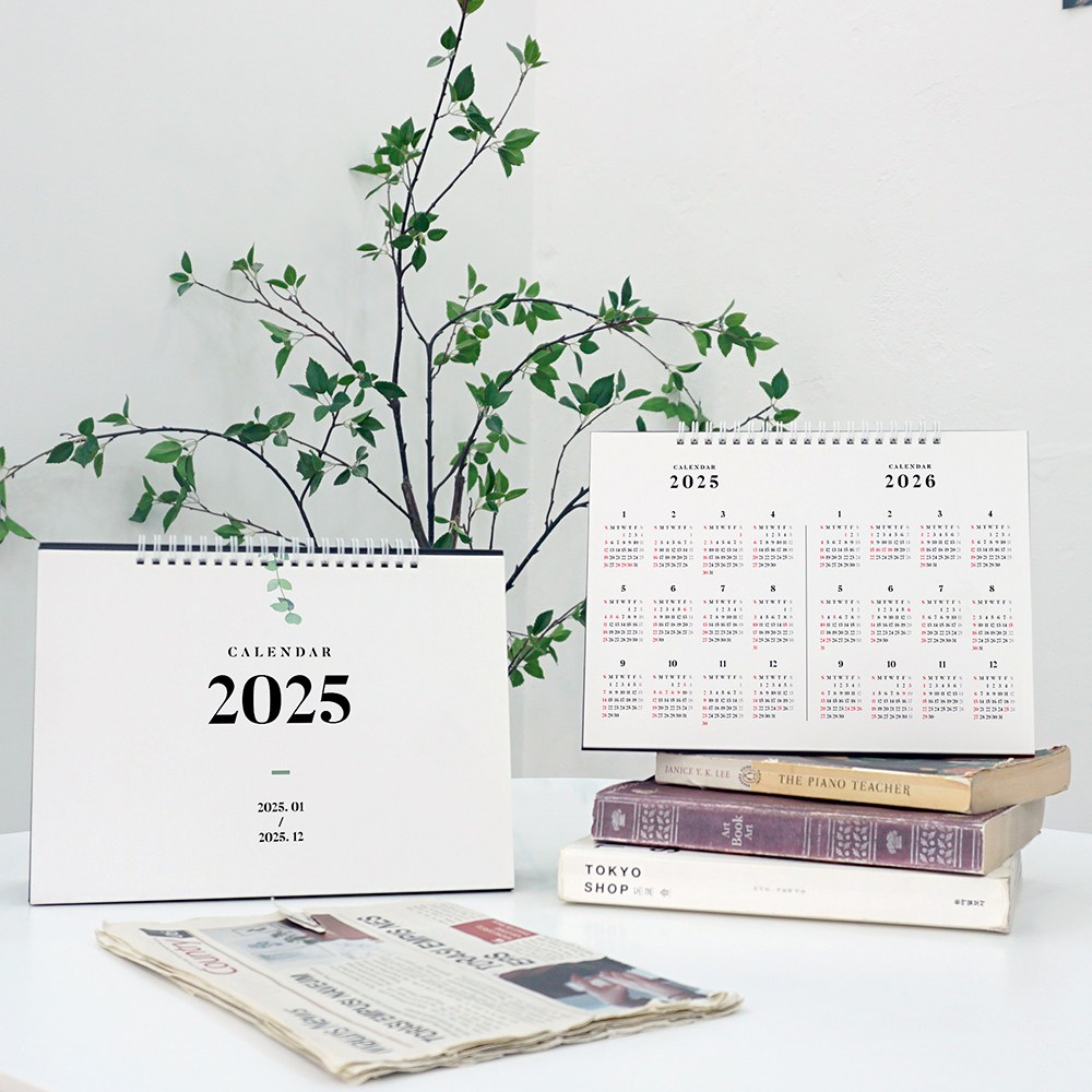 보아스넷 2024 탁상달력 A4 사무실 업무용 12개월 월간 스케줄 캘린더 (기본/라지 맞춤제작), 라지탁상 2024, 1개 10,900원