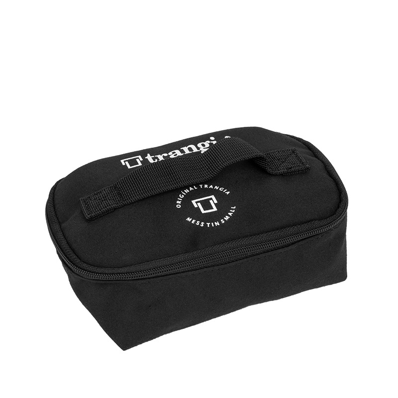 트란지아 손잡이 사각 반합 S 수납 파우치 가방, 블랙, 1개 14,000원