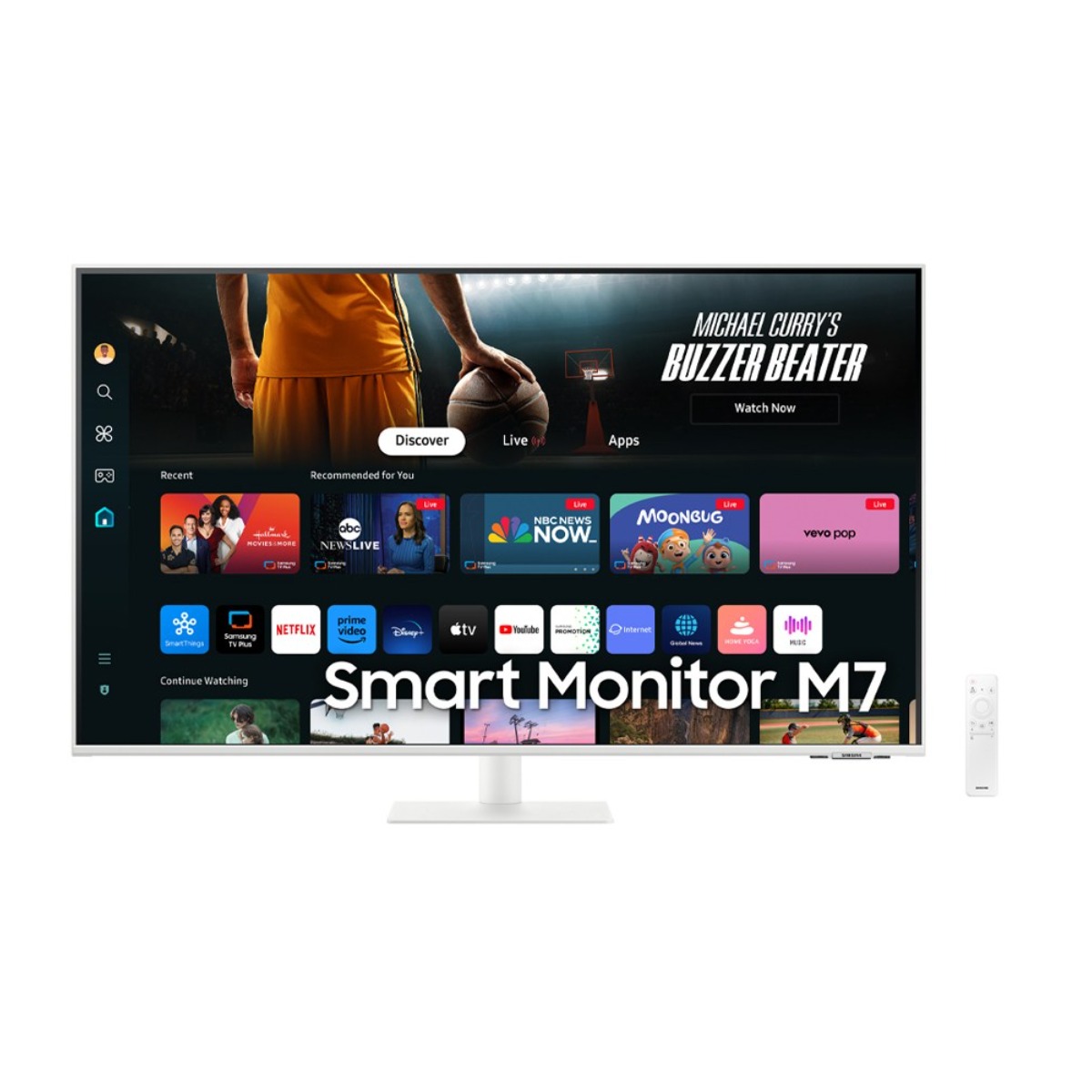 삼성 삼탠바이미m7 S43DM703 43인치 화이트 스마트 모니터 세로모니터, 107cm, S43FM1E3 579,000원