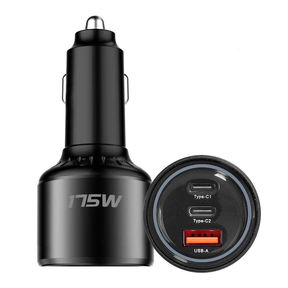 UM2 UMCH175W 3포트 차량 c타입 시거잭 멀티 초고속충전기 동시충전 최대 출력 100W 29,800원