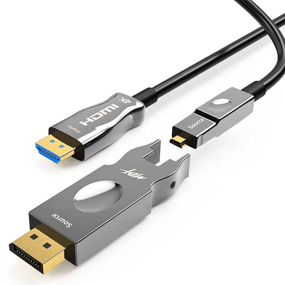 엠비에프 하이브리드 DP TO HDMI 2.0 AOC DP단자 분리형 광케이블 MBF-DPHAOC30 104,700원
