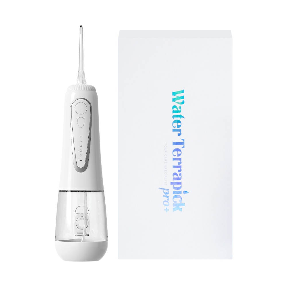 [치과추천판매] 워터테라픽 프로 휴대용 구강세정기 물치실 치아 치간 세척기 워터칫솔, 화이트, 워터테라픽 프로 73,000원