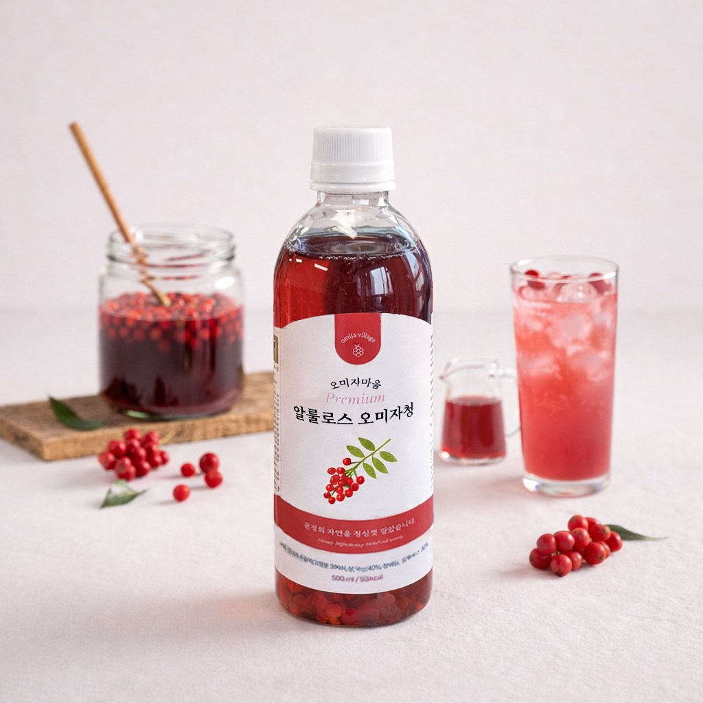 문경 오미자청 알룰로스 오미자 원액 엑기스 진액 오미자즙 액기스 열매 오미자마을 오담, 1개, 1개입, 500ml 10,900원