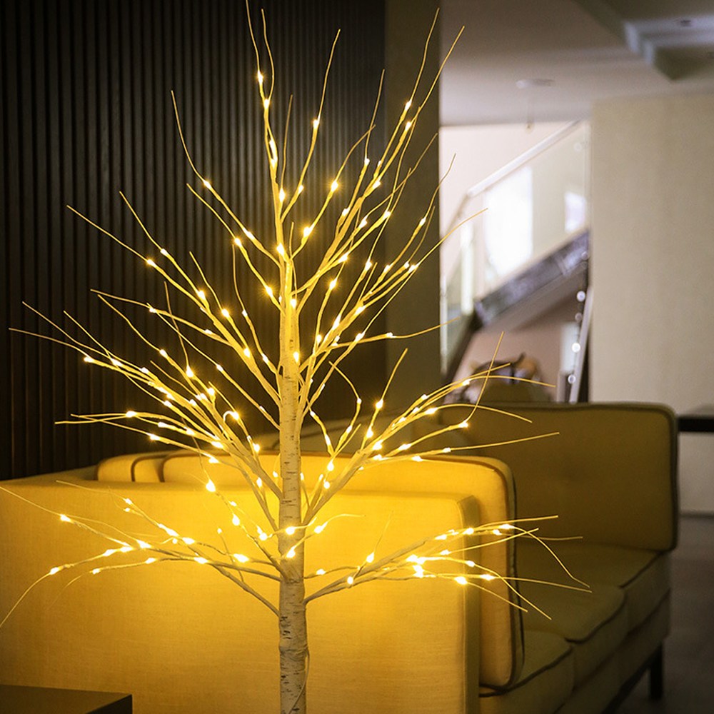 LED 겨울나무 크리스마스 조명 스탠드형 무드등 카페감성 무장식 트리 자작나무 WT180, 2.(LED) 겨울나무 (1.8m)충전기(포함) 43,900원