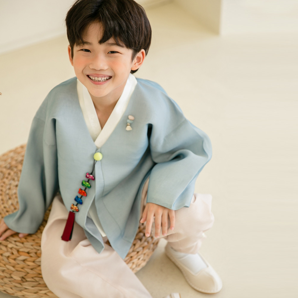 메종드온 나라 마고자 하늘 남아한복(백일,1호~10호) 82,000원