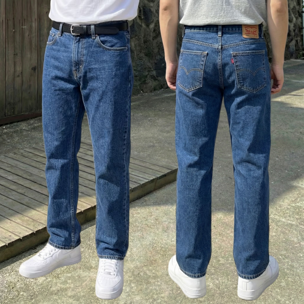 리바이스 550 릴렉스 미디엄 블루 진 남자 봄 청바지 69,000원