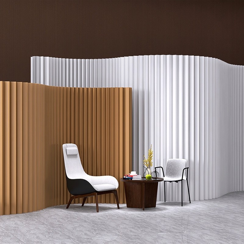 종이 칸막이 파티션 접이식 공간 분리 가림막 인테리어 페이퍼 인테리어 사무실 소품 차단 간편, 흰색 1.8m x 6m 654,300원