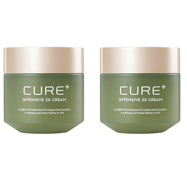 맑은피부 김정문알로에 큐어 플러스 인텐시브 2X 크림 50g 2통 78,000원