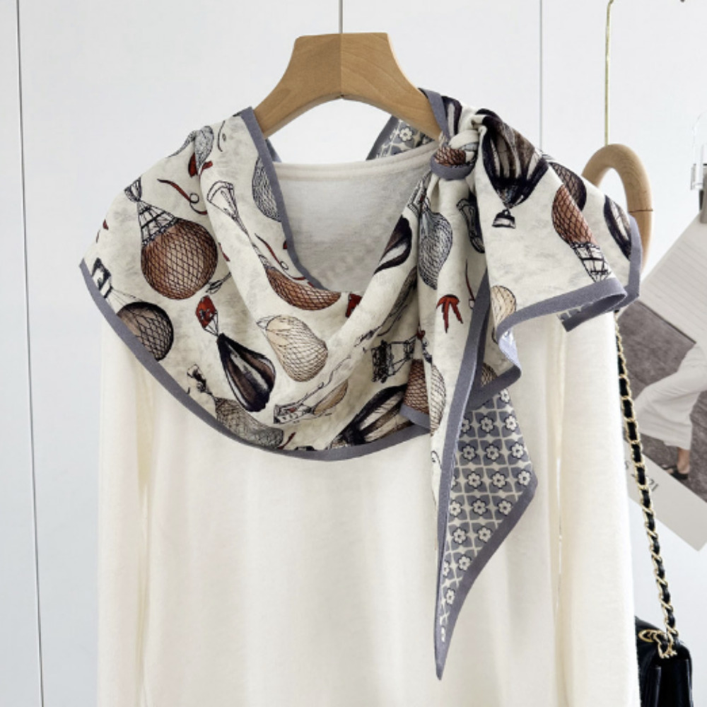 루비앤 로아 방도 롱 타이 스카프 레트로 빈티지 간절기 목 헤어 가방 스타일링 스카프 18,900원