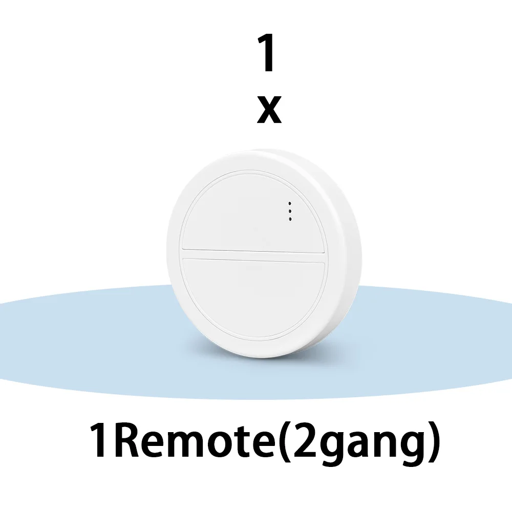RF 433MHz 무선 리모컨 조명 스위치 220V 110V 10A 릴레이 수신기 미니 원형 버튼 벽면 패널 (LED 램프용) 9,300원