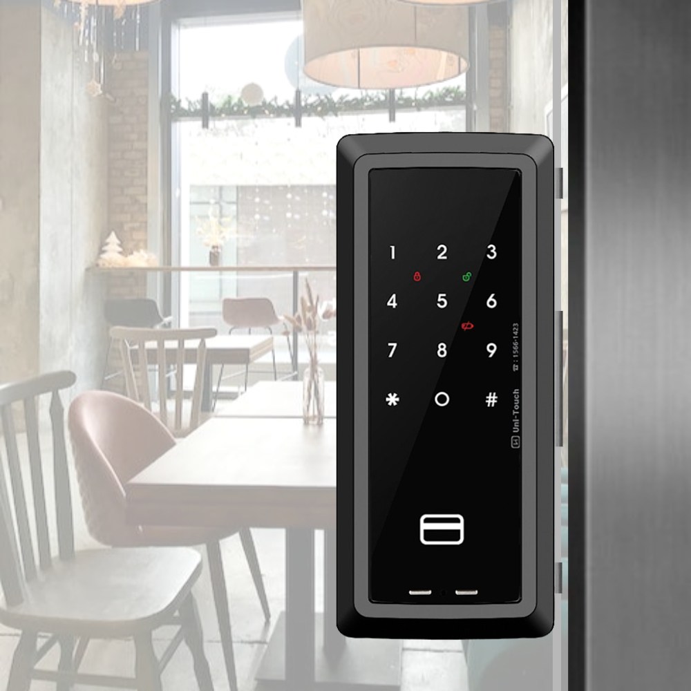 유니터치 클립형 유리문도어락 SKBC708 (비밀번호+카드키) 68,000원