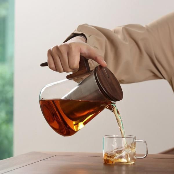 사마도요 우드핸들 티포트 800mL (BC11 스텐필터) 32,000원