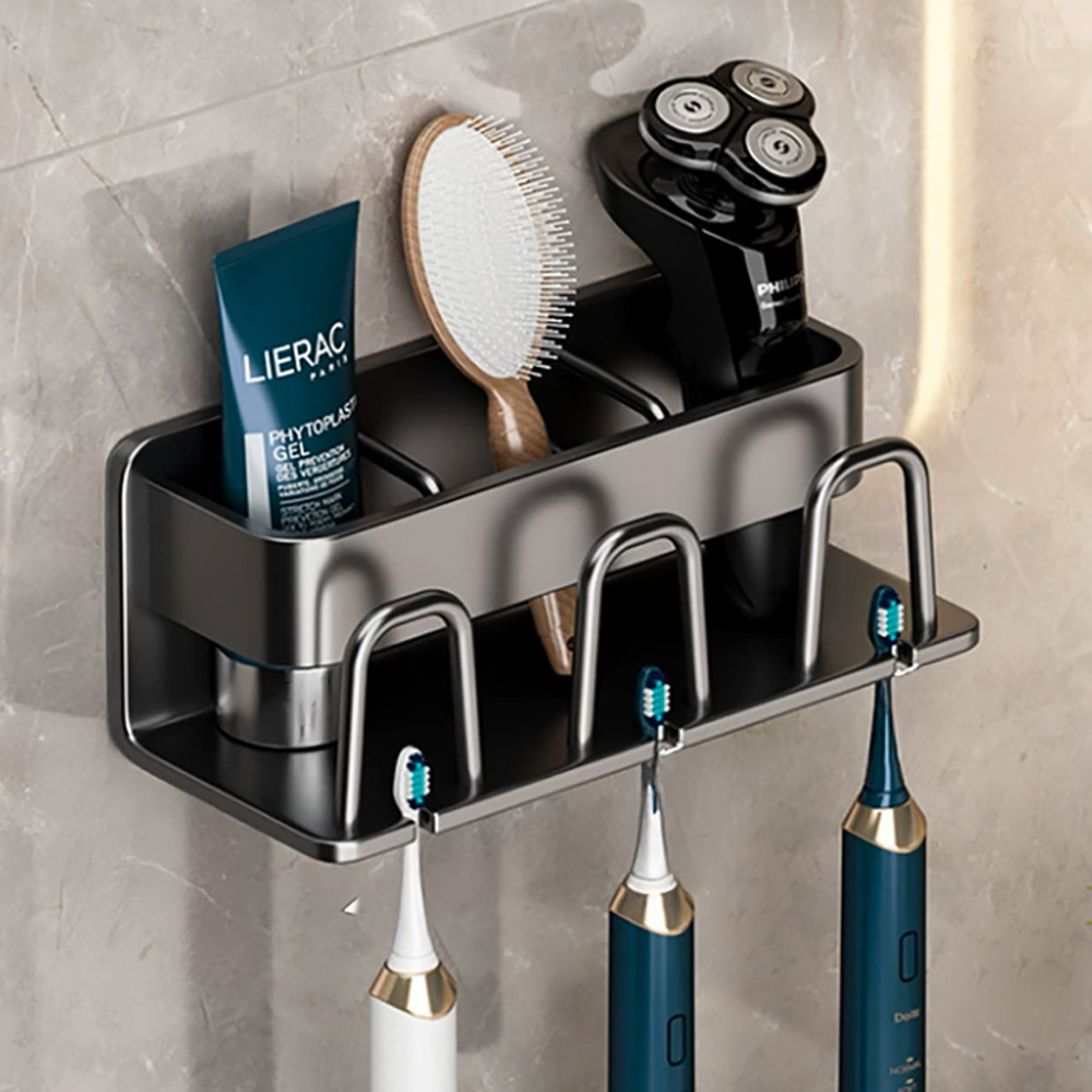 프랑온드 무타공 수납형 칫솔걸이 3인용 11,540원