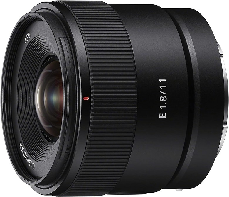 소니 E 11mm F1.8 APS-C 초광각 카메라용 프라임 블랙 1,594,110원