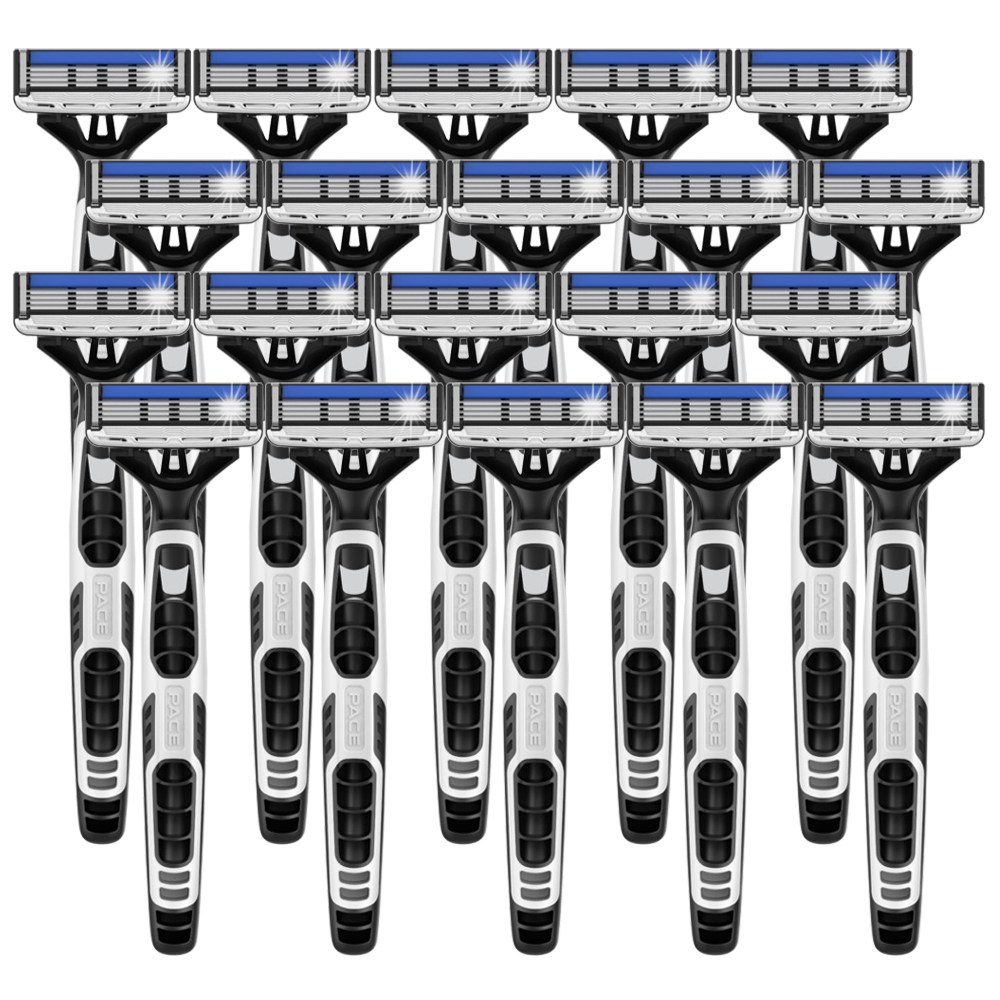 도루코 ALL NEW 페이스4 4중날 일회용 면도기 5p x 4개(총 20개), 5개입, 4개 17,400원