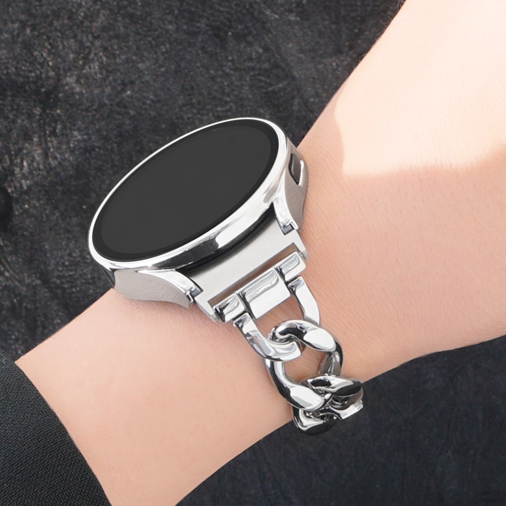 미소피아 갤럭시워치8 7 6 5 4 호환 글로시 메탈 스트랩 + 케이스 체인 슬림 여성 커브형 시계줄 밴드 날개형 21,900원