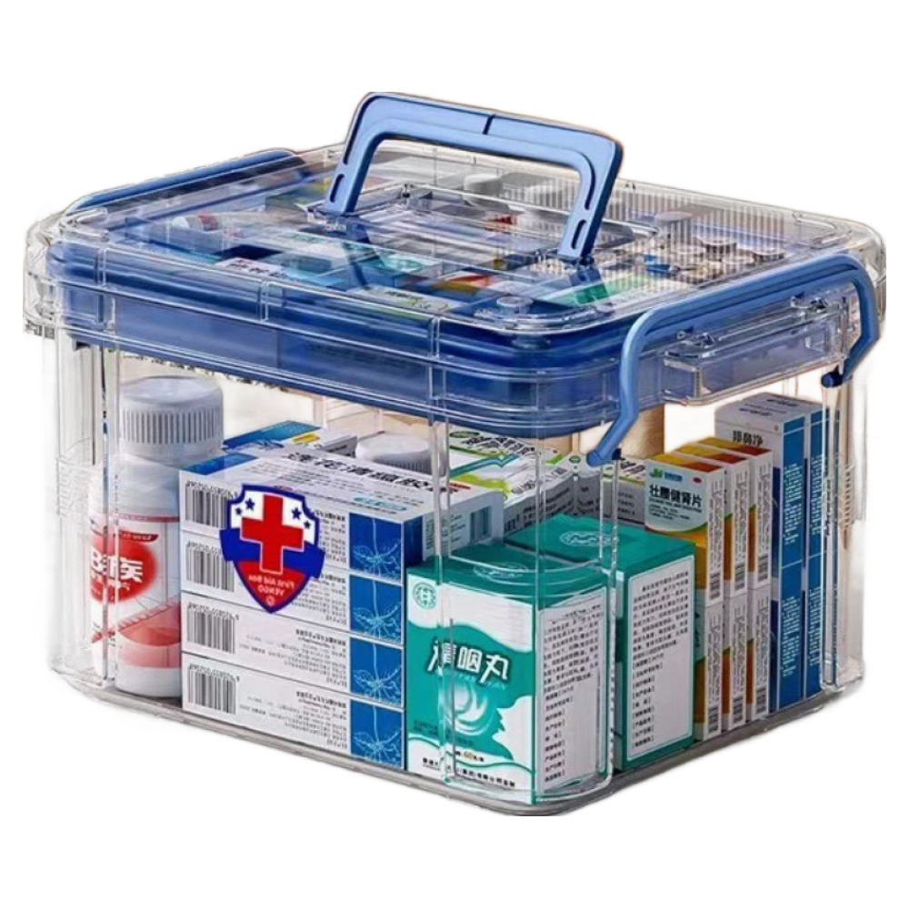 그뤠잇라이프 스마트 정리 구급함 블루 중형 9,900원