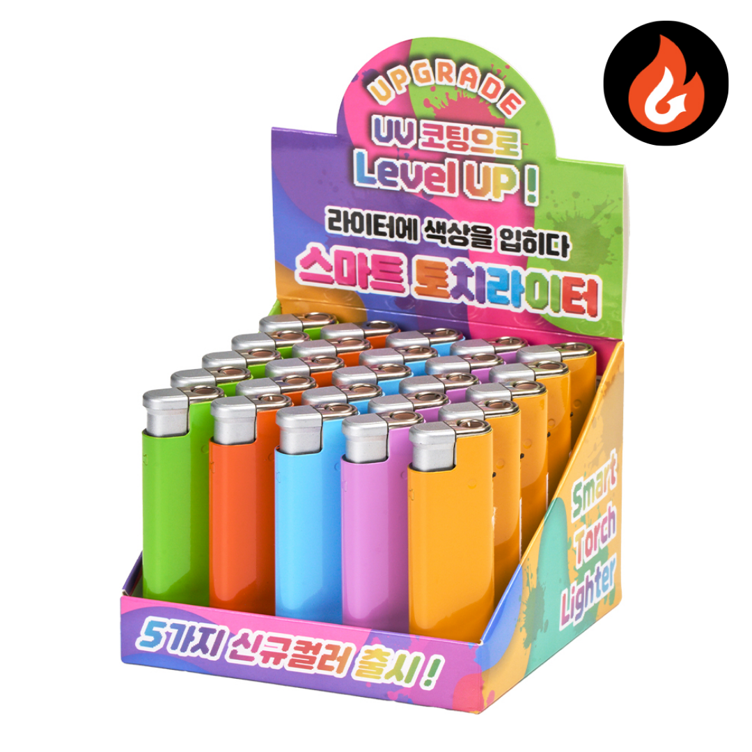 편의점 판매용 국내개발 스마트 토치 메탈 라이터 19,300원