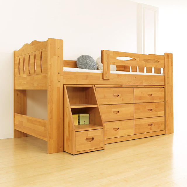 로쏘 아셀 엘다원목 벙커침대 수납형 1,935,900원