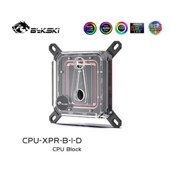 Bykski CPU 블록 인텔 LGA 1151 1156 1700 1800 AMD AM4 AM5/워터 쿨러 라디에이터 5V ARGB 라이트 싱크 CP 38,300원
