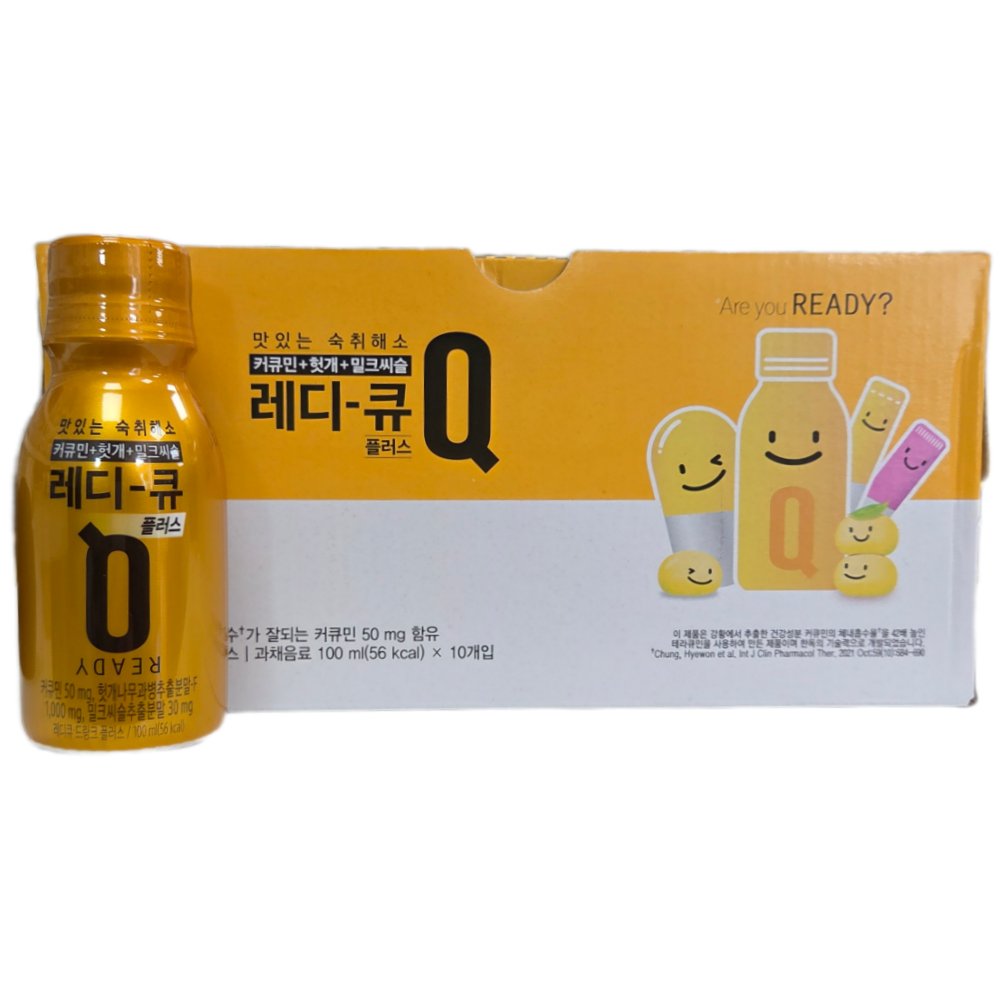 레디큐 맛있는 숙취해소 음료 드링크 100ml 10개입 1개, 100ml 1,666,200원