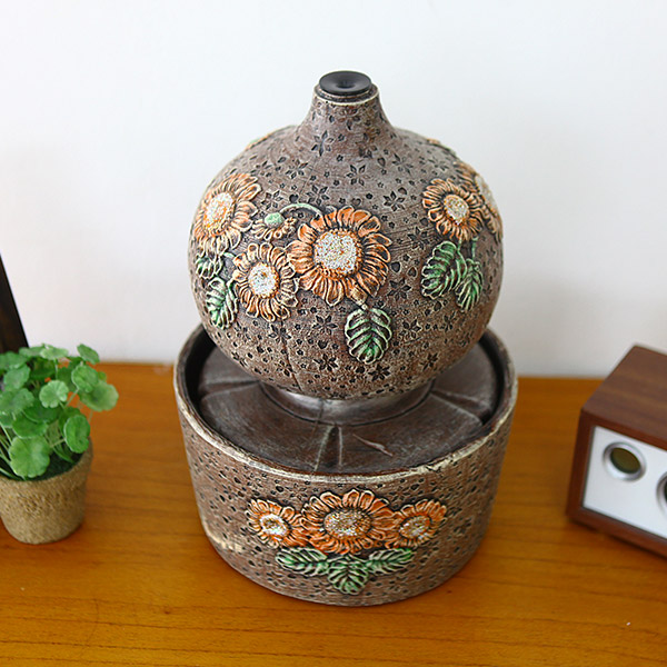 꾸미아트 항아리 해바라기 실내분수 77,900원