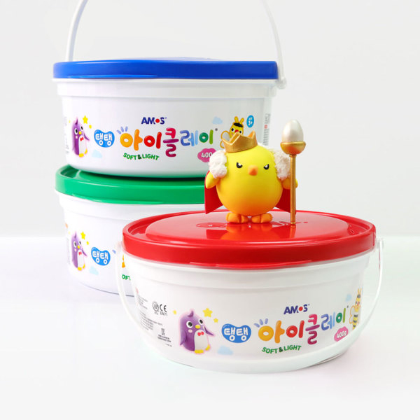 아이클레이 버켓 400g 대용량 어린이 미술 점토모음, 아이클레이 버켓 400g 보라색 19,000원