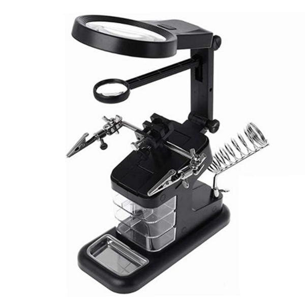 속눈썹 작업용 LED 조명 확대경 책상용 스탠드 조명 돋보기 29,940원