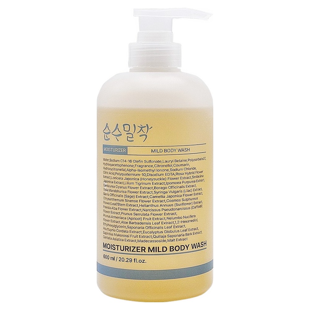 순수밀착 촉촉하고 순한 마일드 바디워시 20,000원