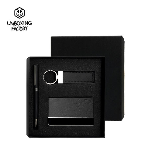 [언박싱팩토리] 명함케이스 선물세트, 1개, 블랙 109,000원