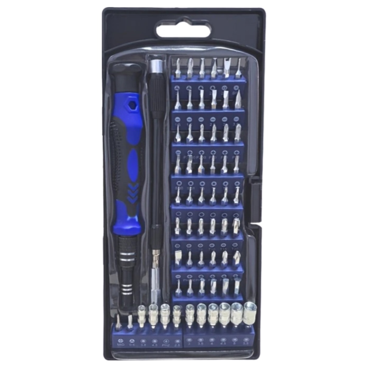 AIRAJ 64-in-1 정밀 스크루 드라이버 세트 전자수리/시계수리/DIY용, 1개, 64 in 1 8,000원