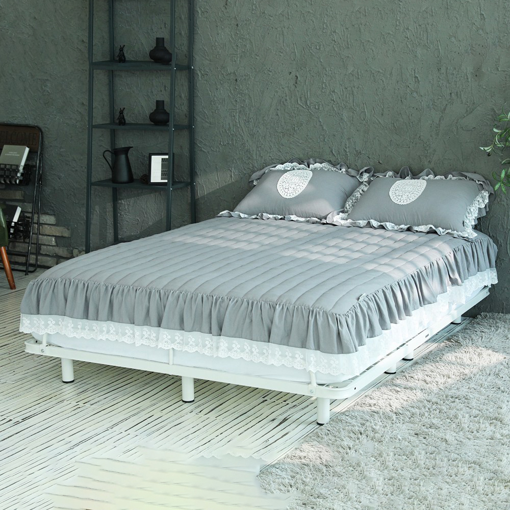 류금숙 프렌치 향기 실키케어 숏프릴 매트리스 커버 76,540원