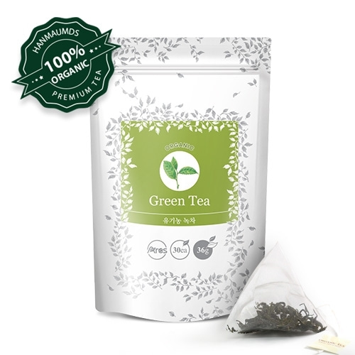 아레스 유기농 녹차 삼각티백, 1.2g, 30개입, 8개 83,650원