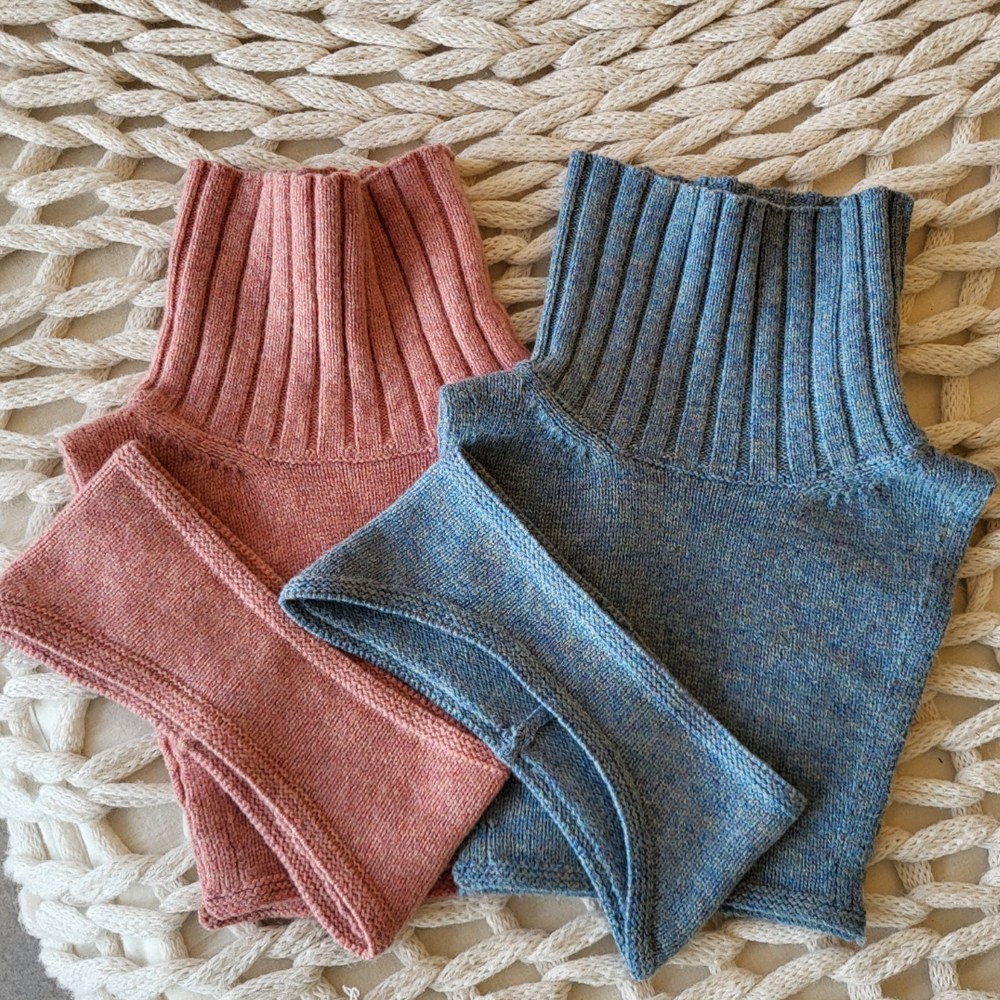 울100% 부드러운 유아동 어린이 키즈 목도리 겸용 넥워머 이어워머 귀마개 니트 겨울용 방한 세트 (자체제작) 9,000원