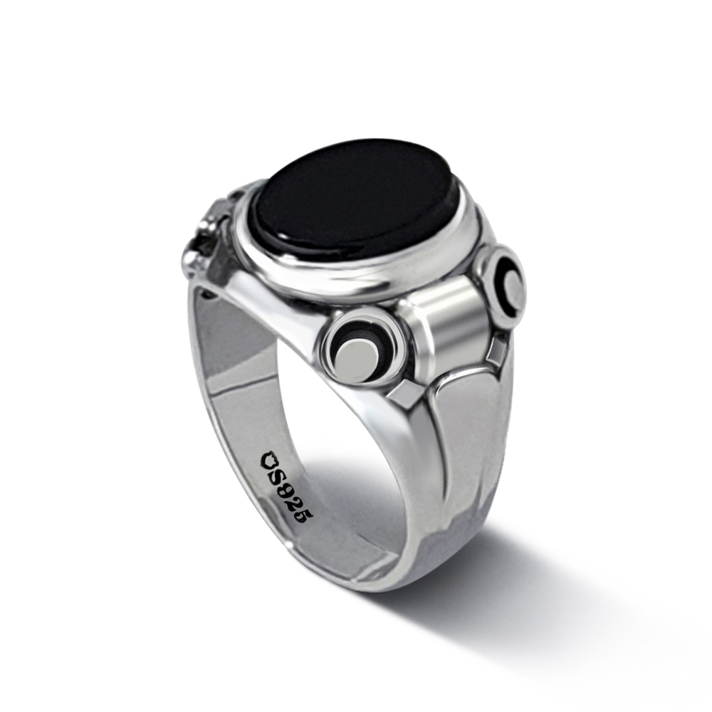 주얼리랩 오닉스 남자은반지 99.9 무광 유광 229,000원