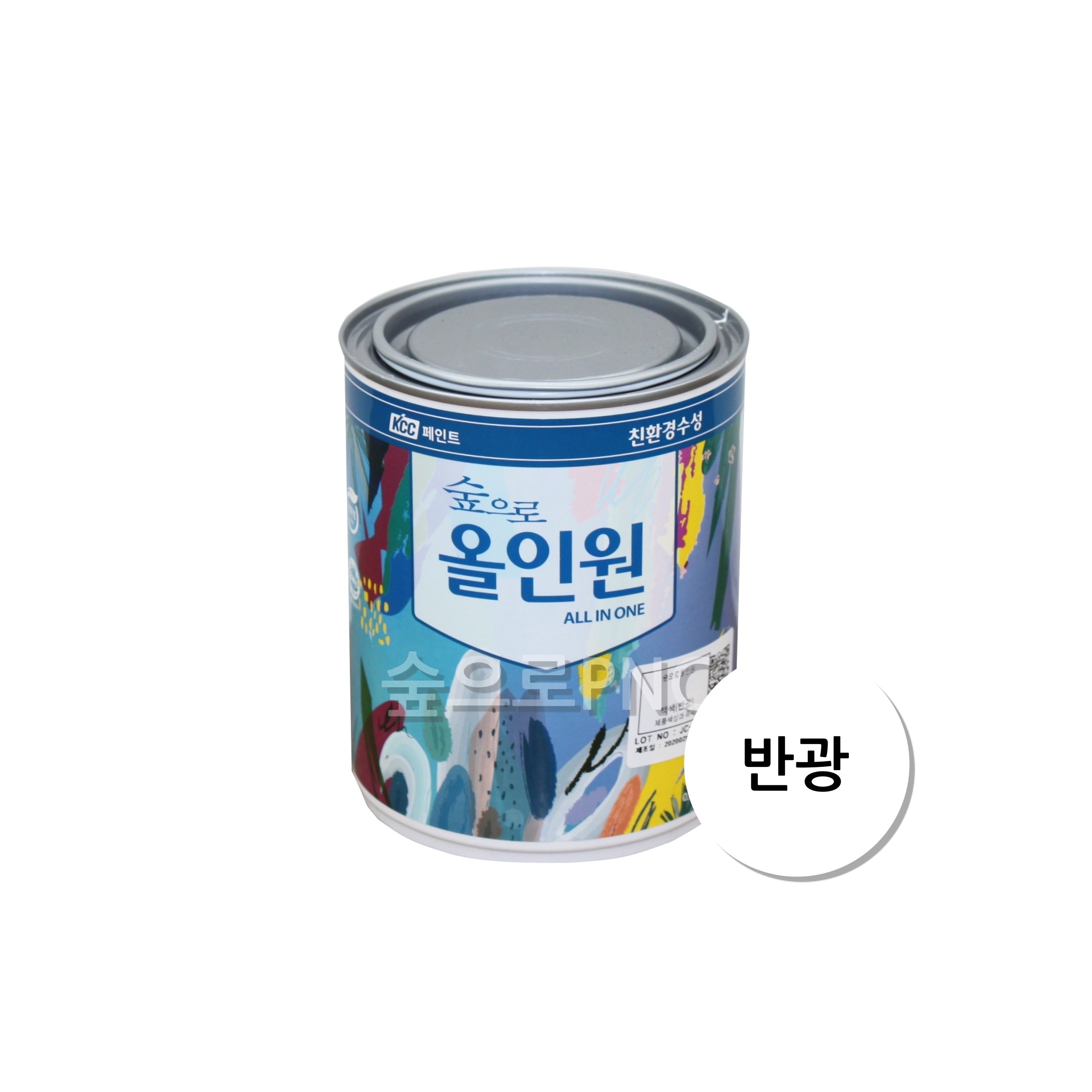 KCC 숲으로 올인원 다용도 페인트 수성 반광 23,000원