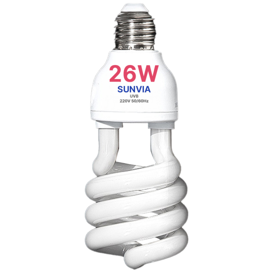 SUNVIA UVB램프 26W 게코 도바뱀, 거북이, 파충류 램프 17,980원
