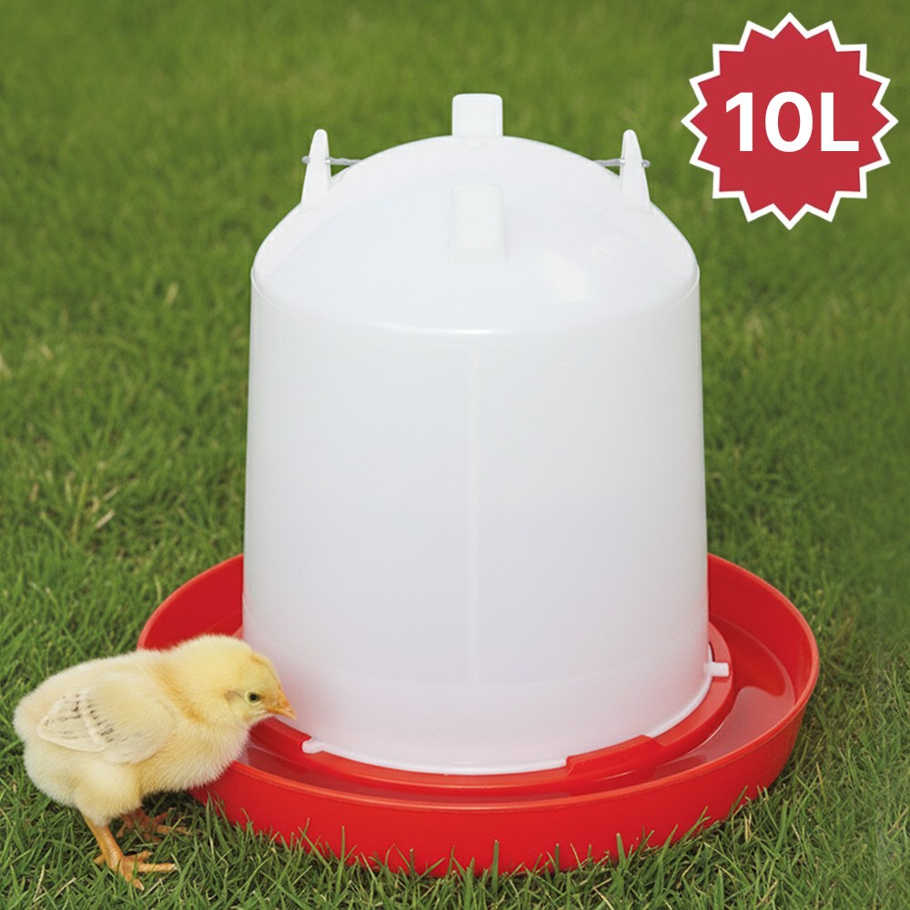 앙플러스 간편한 닭물통 자동급수기 병아리 물통 모이통 사료통 10,900원