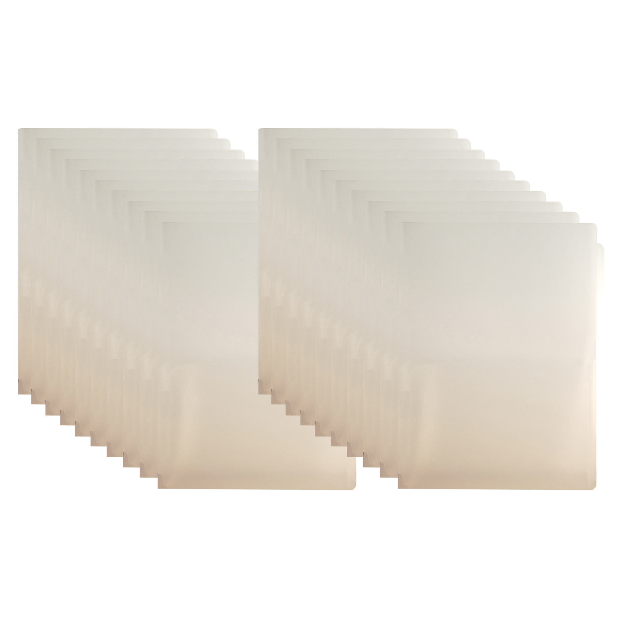 마이다스 투명 A4 투포켓화일, 백색, 20개 12,660원