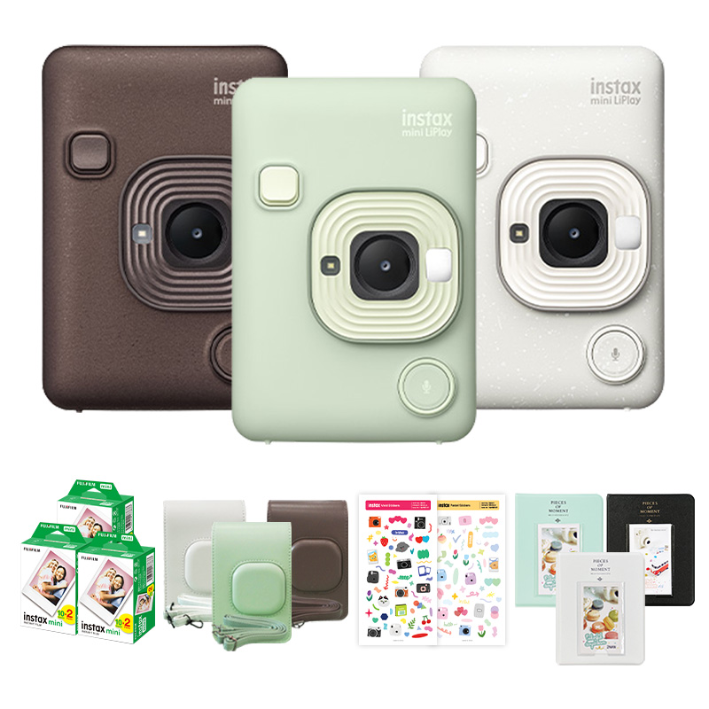 [C타입]인스탁스 미니 리플레이 하이브리드 카메라+전용케이스+필름60장+선물세트 344,400원