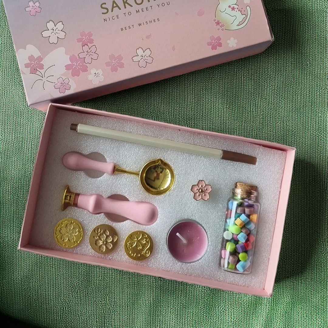 워행소 로맨틱 핑크 실링왁스 스탬프 15,000원