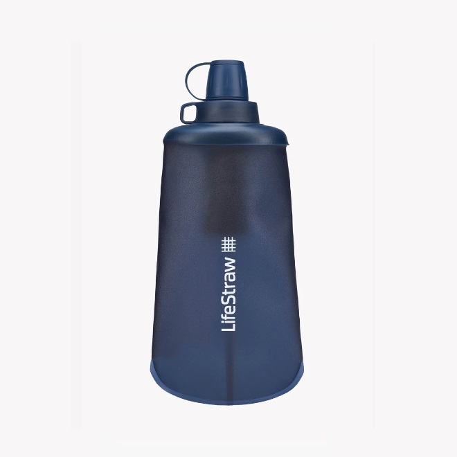 라이프스트로우 피크 스퀴즈 휴대용 정수 물병 1L, 1개, 블루 67,500원