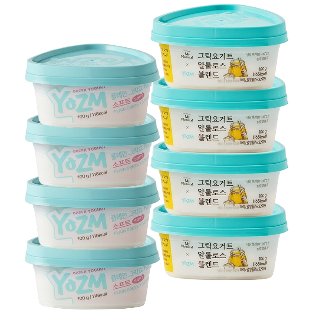 마이노멀x요즘 알룰로스 블렌드 100g 4개+플레인그릭요거트소프트 (100g) 4개, 1개, 100g 30,800원