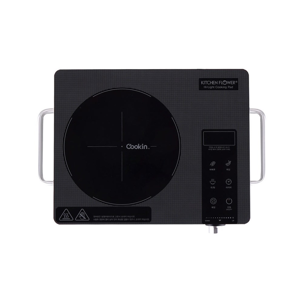키친플라워 쿠킨 KEP-BH4500 1구 하이라이트 전기레인지 전기쿡탑, 프리스탠딩, KEP-BH4500 45,700원