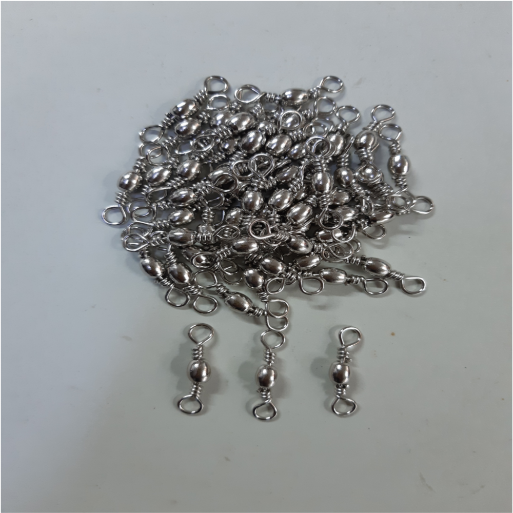 국내산낚시 B/S쉬벨 맨도래 8자도래 벌크(100개입), 1개, 100개입 4,950원