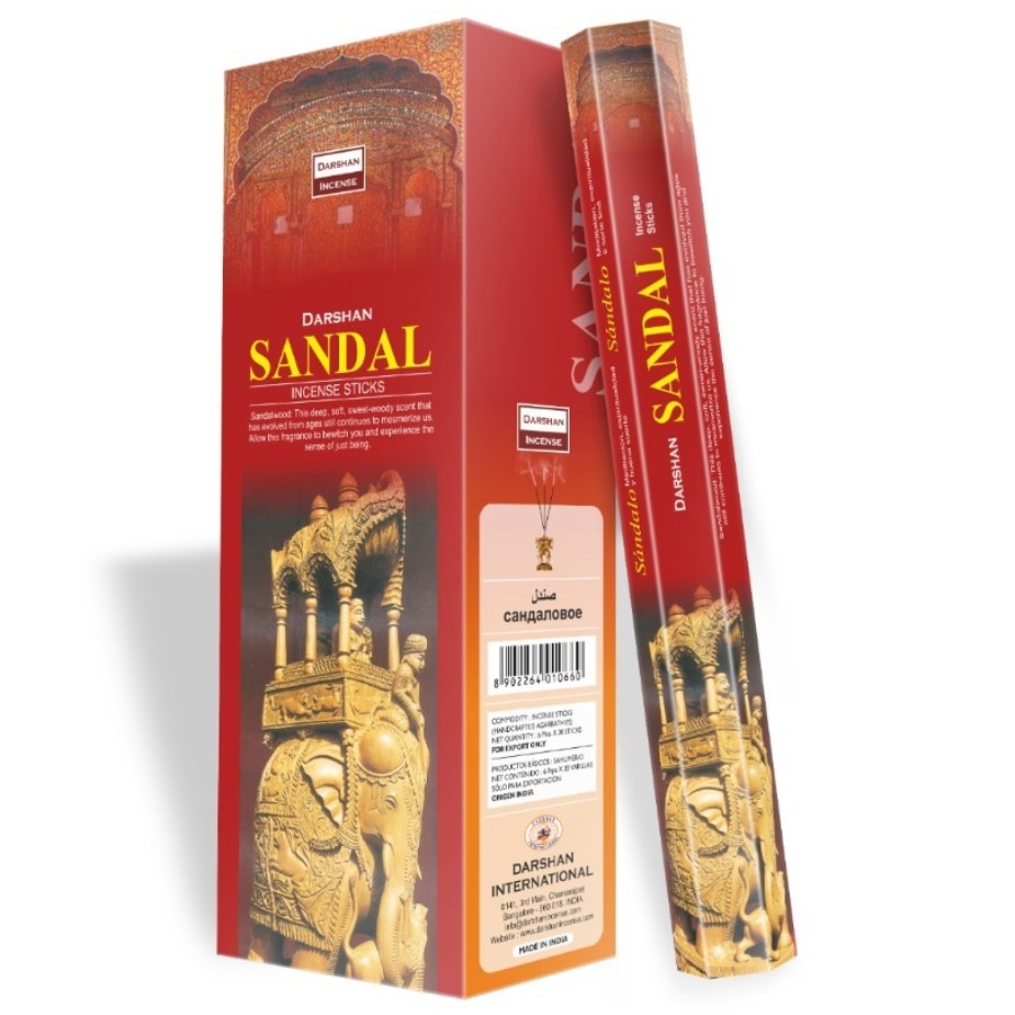 다르샨 인센스스틱 6팩 세트 120개입, 샌달 10,900원
