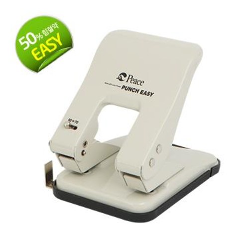 [평화] 겸용이지펀치(70, 80mm)/ 2공펀치/ 사무용펀치/ 색상랜덤발송, 단일상품 12,750원