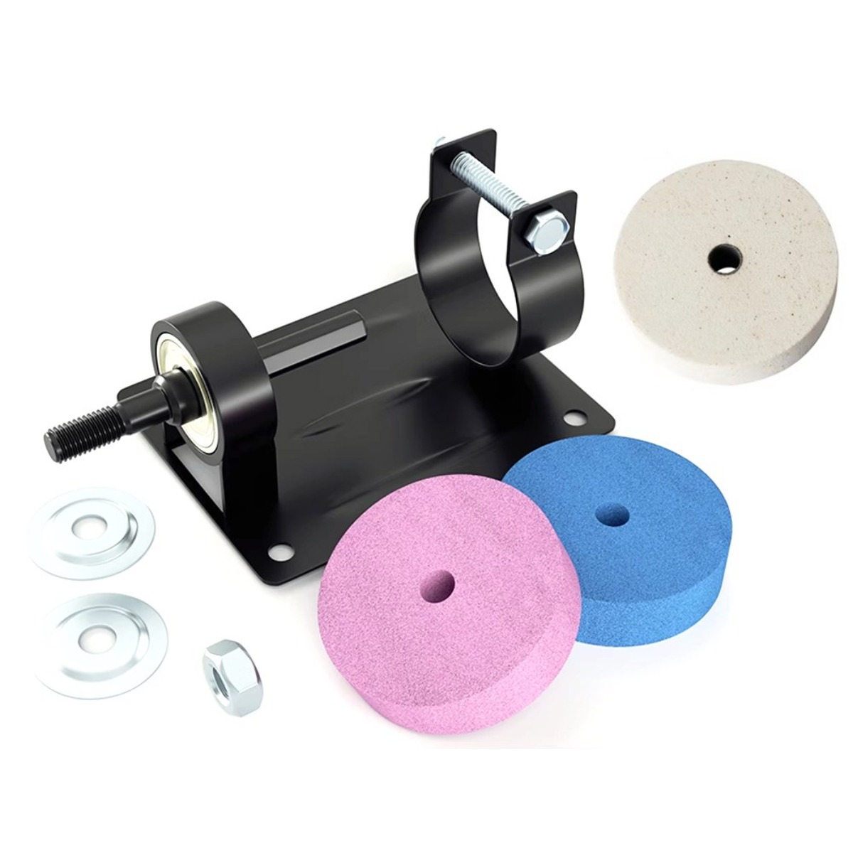 전동 칼갈이 어댑터 전동드릴 연결 숫돌 연마기 13,800원