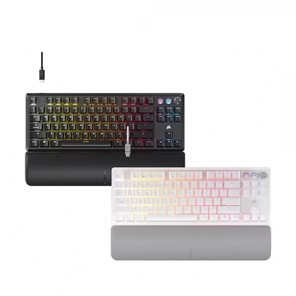 CORSAIR 커세어 CORSAIR K70 RGB 자석축 텐키리스 골드키캡 에디션 249,900원