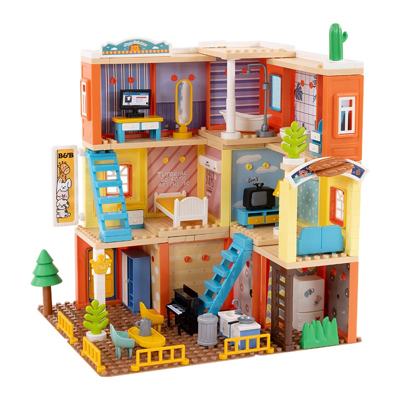 제노그로우 크리에이티브 블럭빌리지 레고호환블럭 48,300원